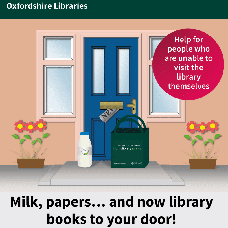 Home library service to your door from Oxfordshire Libraries